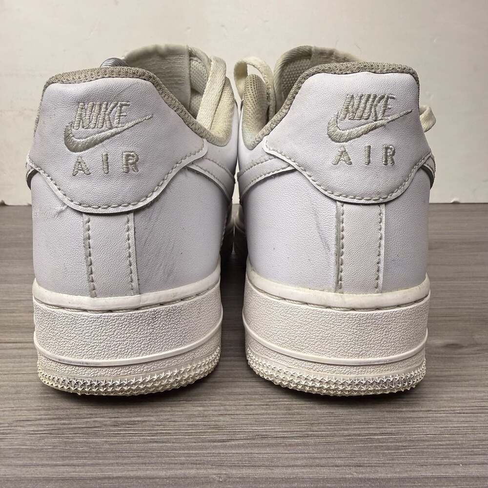Nike Air Force 1 '07 Triple White Sneakers CW2288-111 - Picture 10 of 16